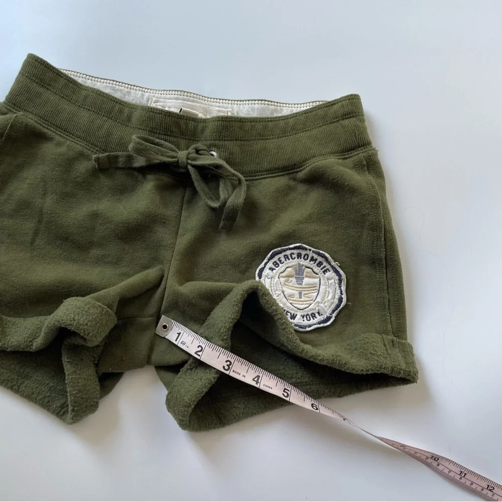 Vintage Abercrombie & Fitch kids Athletic Sweat shorts Y2K 90’s - Picture 3 of 6